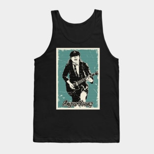 Vintage Angus Young Tank Top